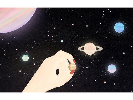 你的银河（38/365）（个人主页-ZMzk0MjkyNjQ=） - 创作习作 - 站酷设计师梓只原创素材 - 站酷ZCOOL