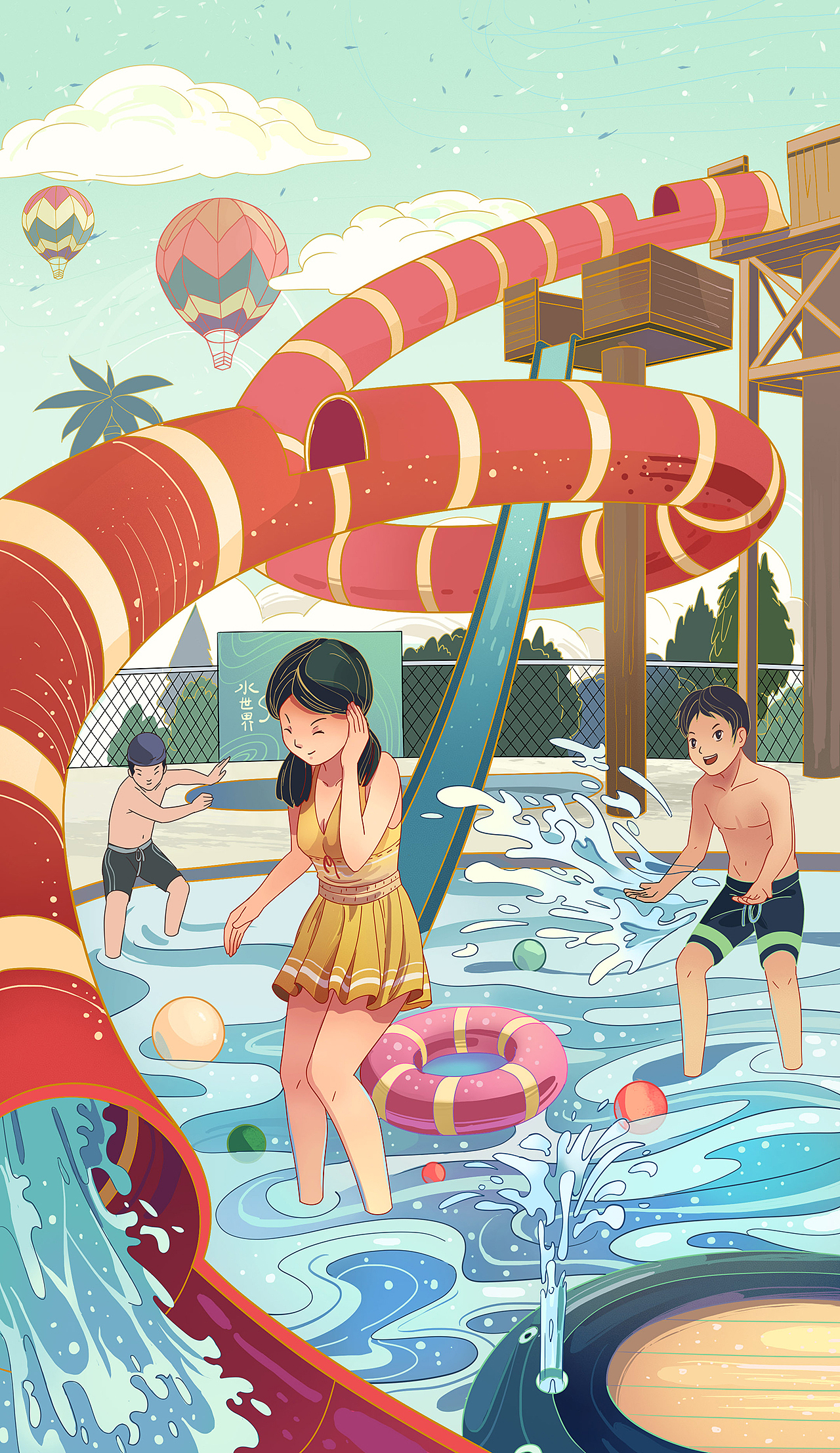 融创-广州文旅城插画（图ZMTg3MDQwODQ0） - 商业插画 - 站酷设计师slock原创素材 - 站酷ZCOOL