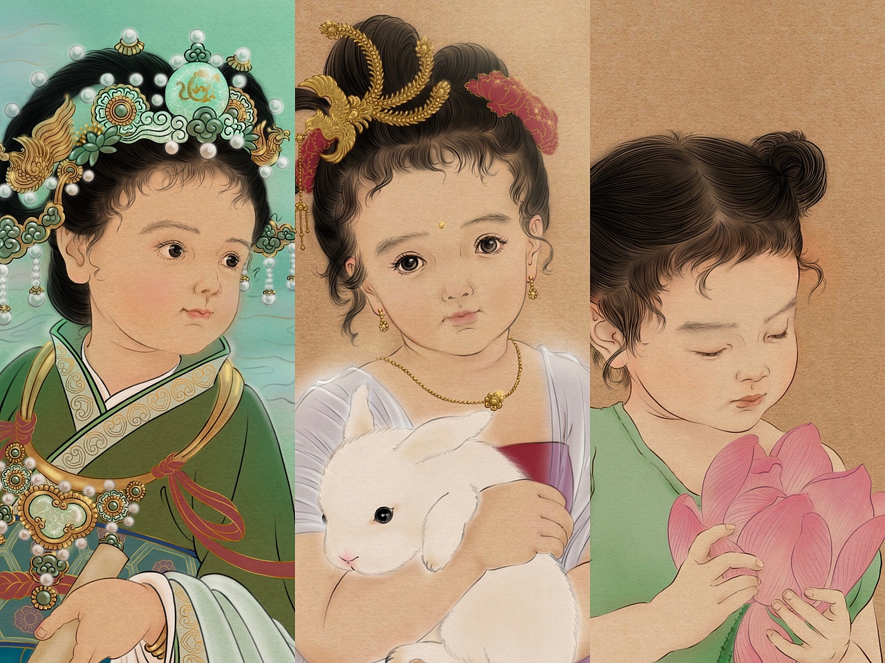 神仙宝宝们（图ZMjcyMTE2NDU2） - 艺术插画 - 站酷设计师晓默画画原创素材 - 站酷ZCOOL