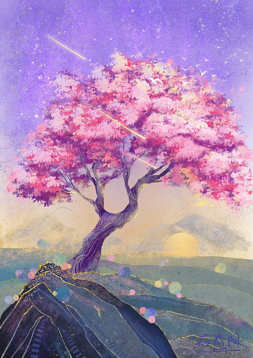 花花草草（图ZMzY3ODY5NzEy） - 艺术插画 - 站酷设计师石太阳原创素材 - 站酷ZCOOL