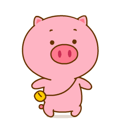 微信表情 可爱猪用美丽的心情去看世界,做一只永远快乐的小猪猪