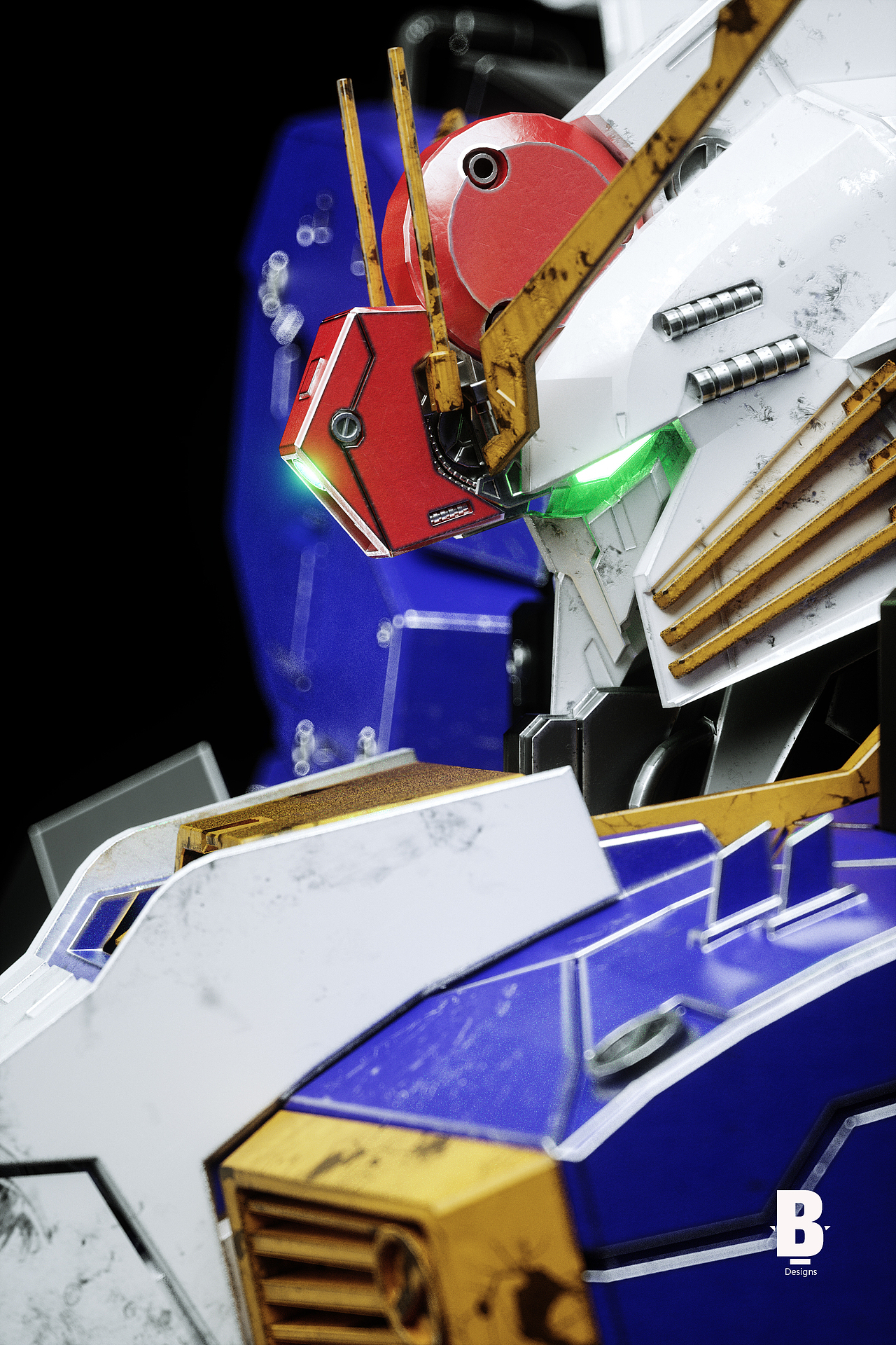 高达=Gundam（图ZMTUwOTE3NjE2） - 机械/交通 - 站酷设计师Yao_Bin原创素材 - 站酷ZCOOL