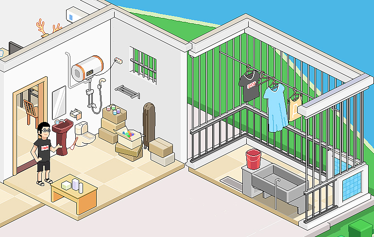 象素画室（图ZMTc1MzUxMzk2） - 像素画 - 站酷设计师longisdaxia原创素材 - 站酷ZCOOL