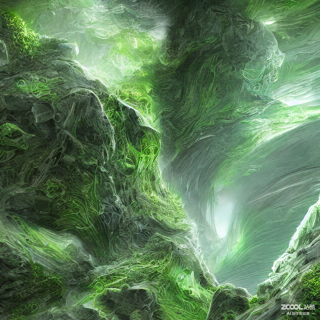 #AI创作实验室#只此青绿