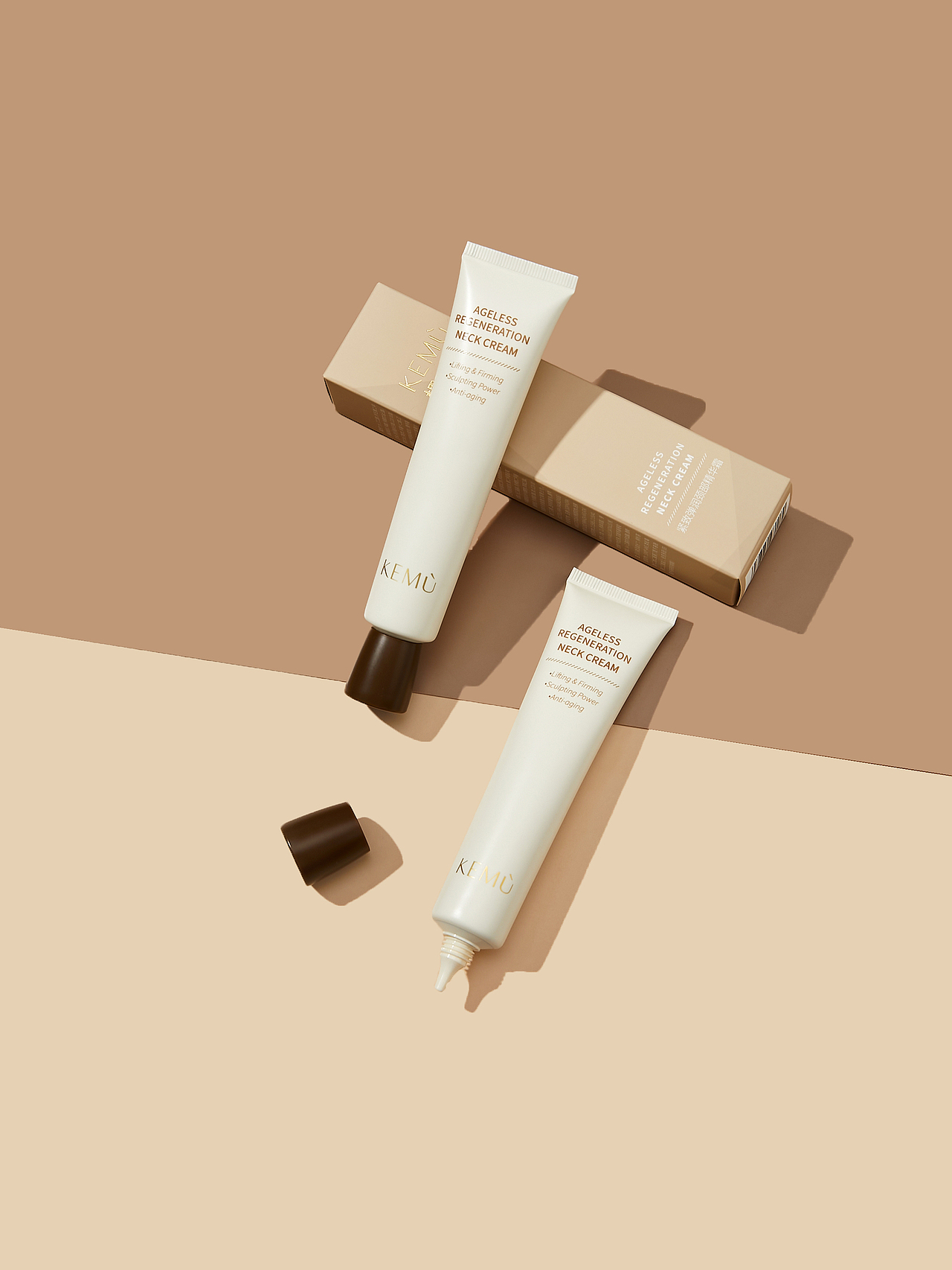 KEMU｜颈霜 KV& 场景拍摄（图ZMjEyMjY0NDYw） - 产品摄影 - 站酷设计师旷野视觉原创素材 - 站酷ZCOOL