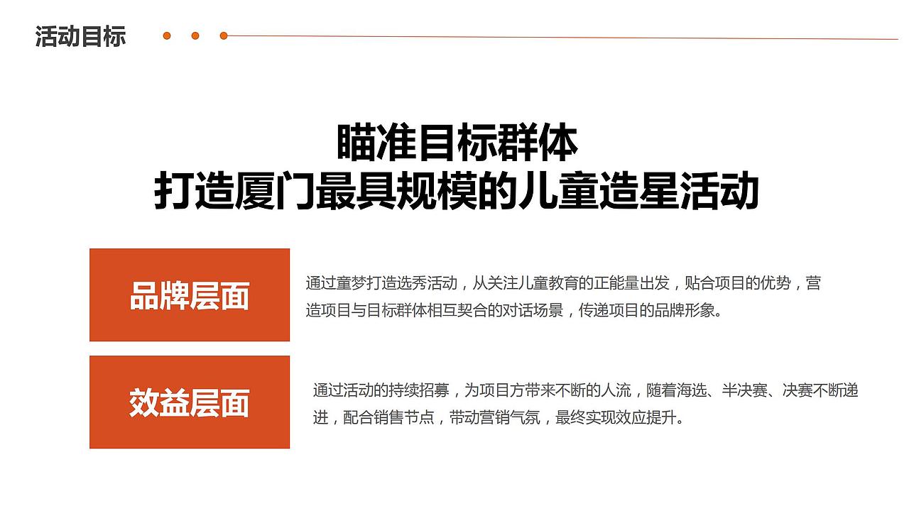 XXX儿童才艺选拔赛营销活动.