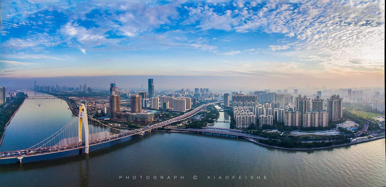 航拍广州（图ZNzUxOTI3NTY=） - 环境/建筑摄影 - 站酷设计师飞影传媒张飞鹏原创素材 - 站酷ZCOOL