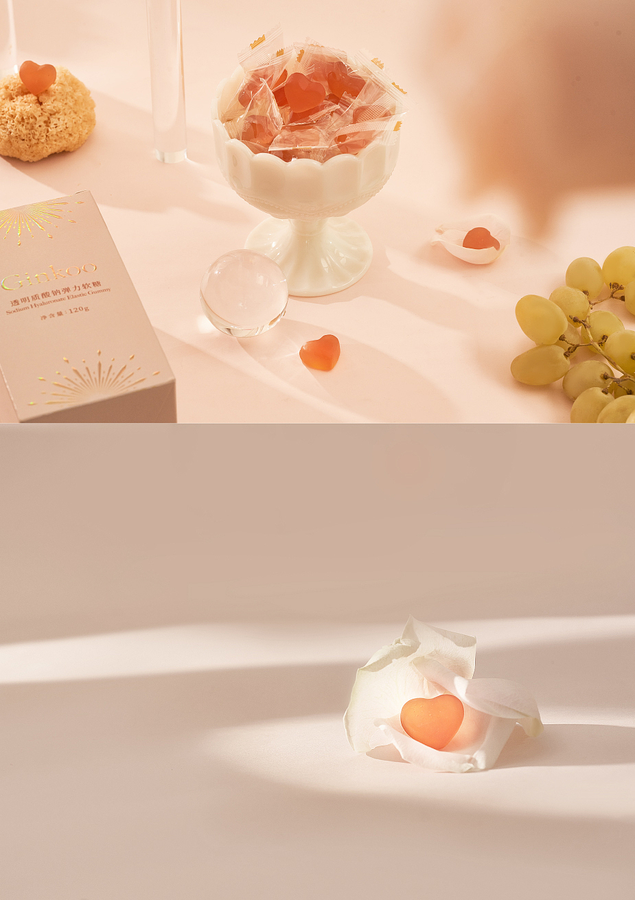 产品拍摄|透明质酸纳美容口服ginkoo