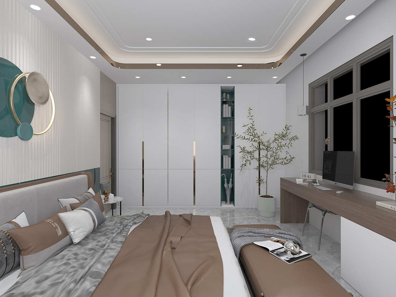 卧室效果图设计