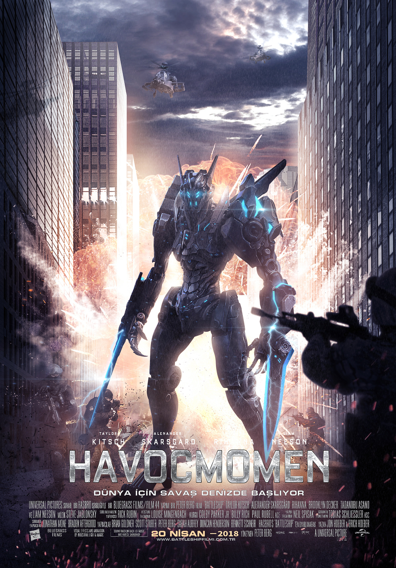 [havocmomen机甲] 电影概念海报设计