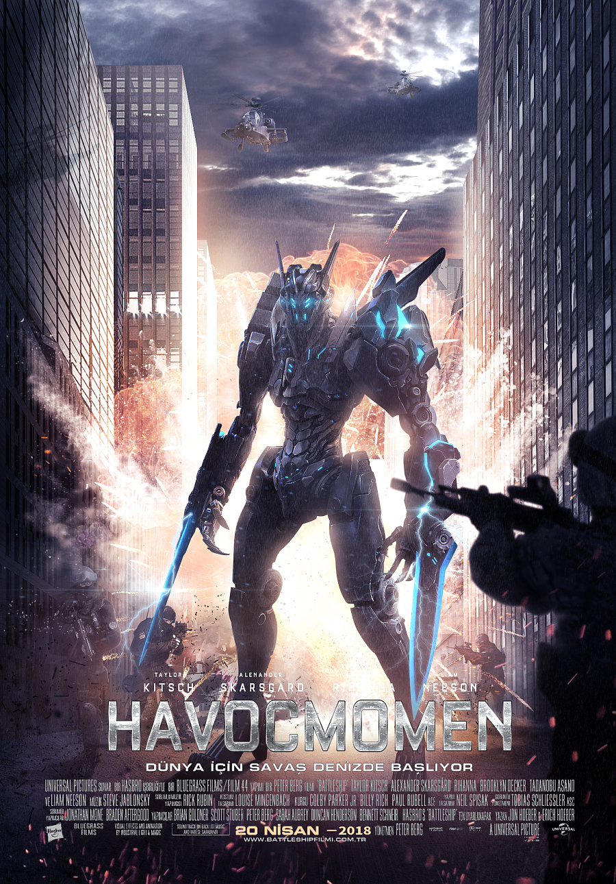 [havocmomen机甲] 电影概念海报设计