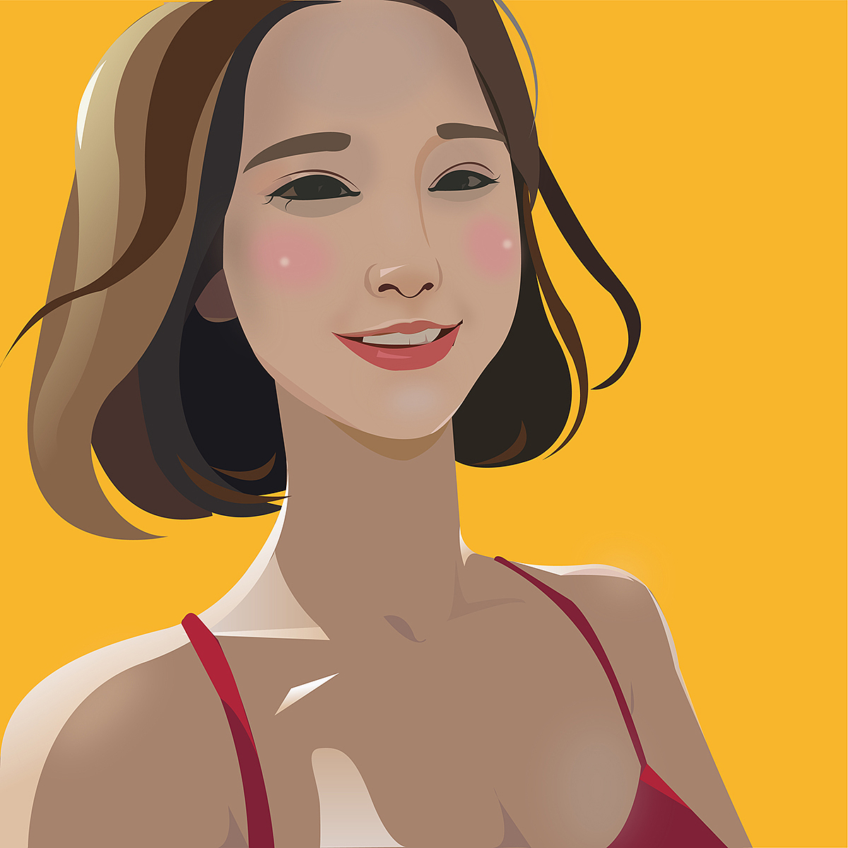 一组人物头像练习（图ZMjQ4MzE4MDcy） - 创作习作 - 站酷设计师空城飞鱼原创素材 - 站酷ZCOOL