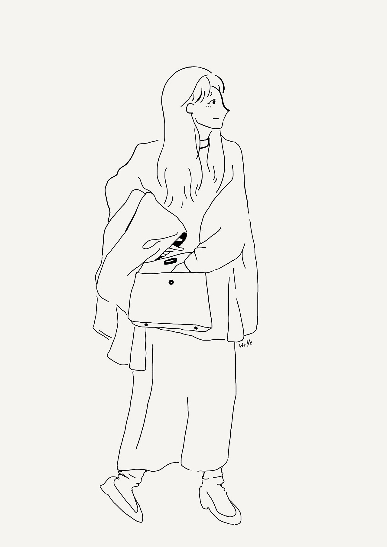 从学习插画开始的一些极简风练习（图ZMjkwMTE0Mzg0） - 创作习作 - 站酷设计师夏天的禾页HeYe原创素材 - 站酷ZCOOL