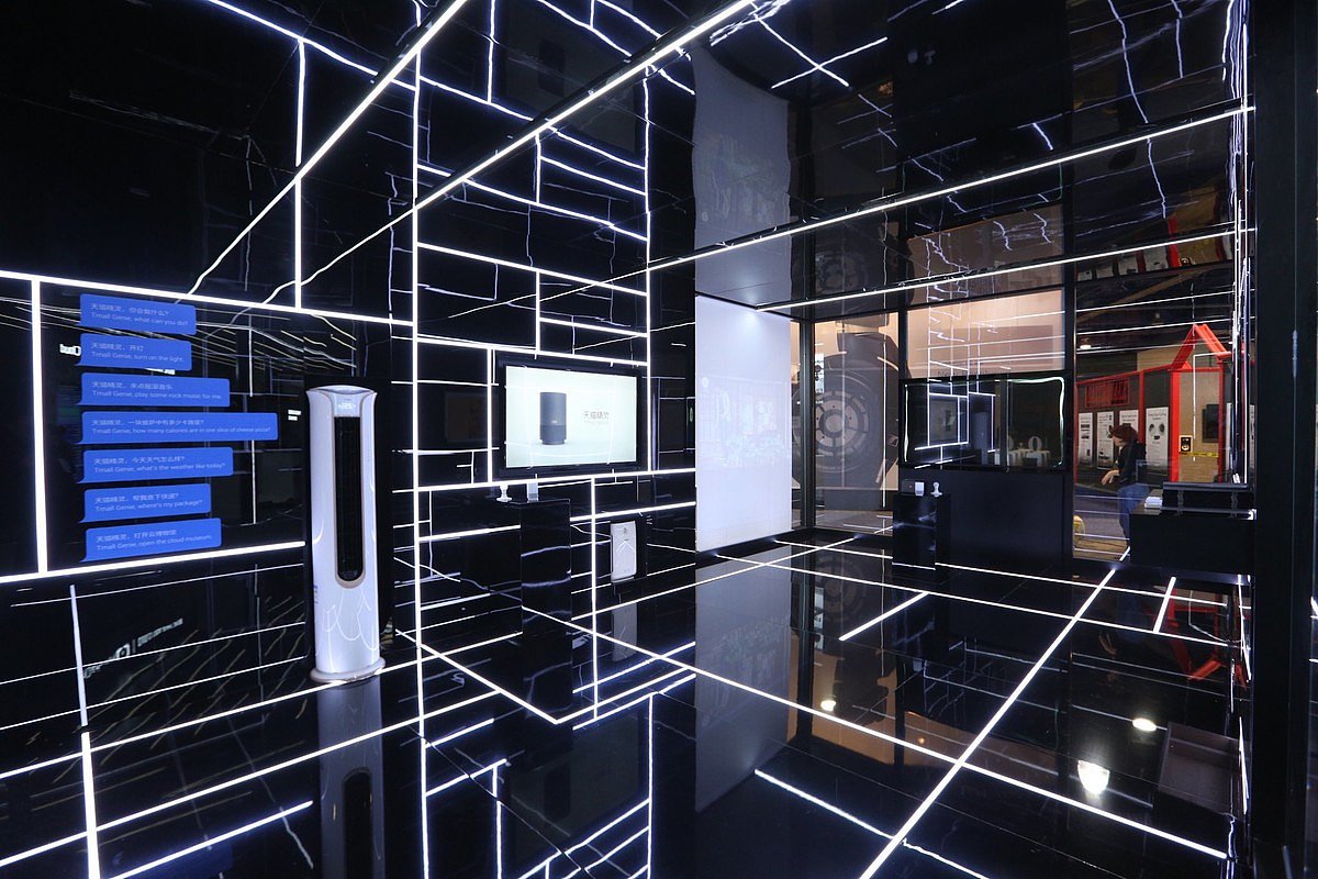 Alibaba 2018 CES Booth（图ZMTE4ODkwNjky） - 展陈设计 - 站酷设计师xiangqi原创素材 - 站酷ZCOOL