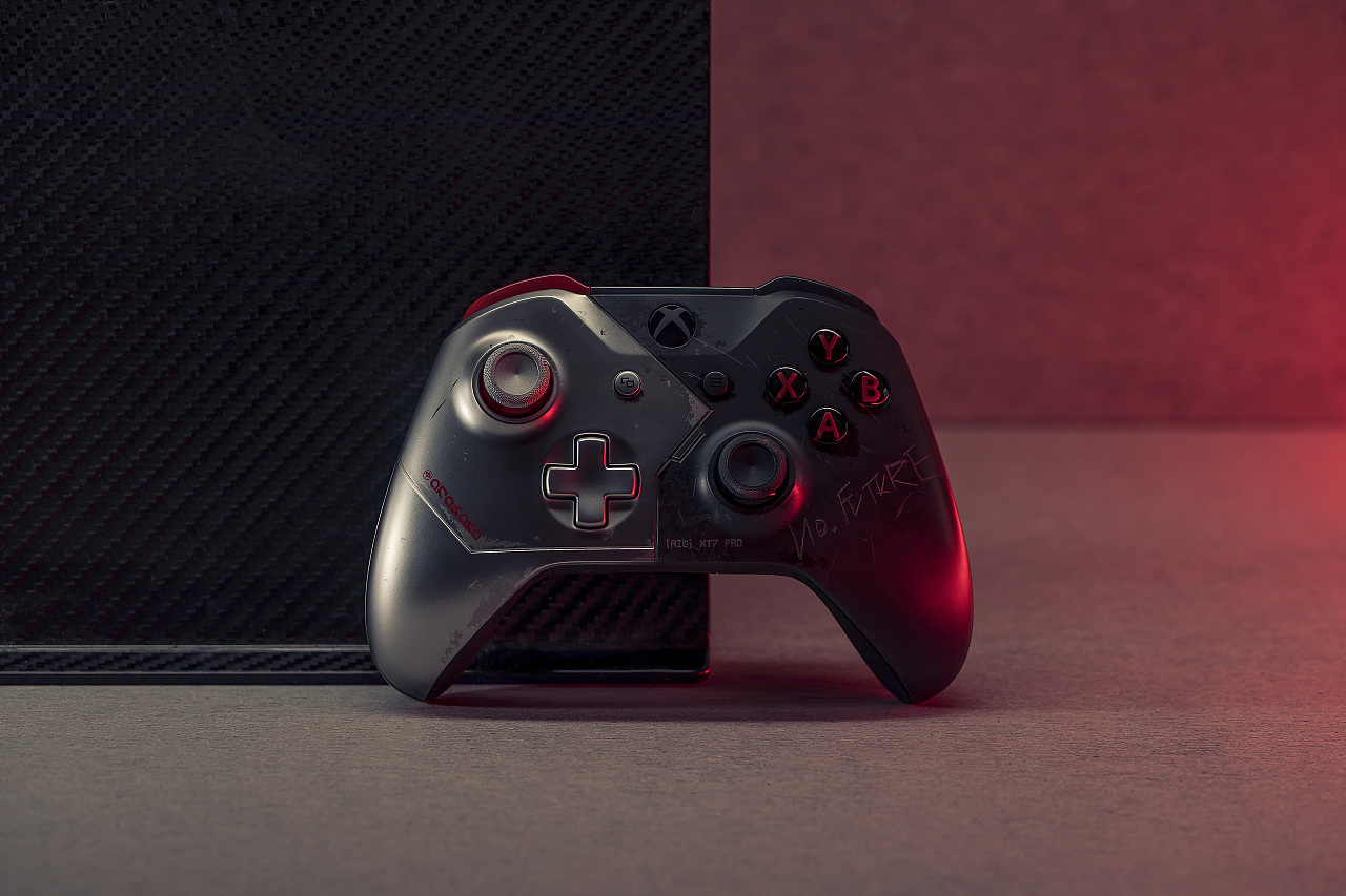 xbox one s赛博朋克手柄