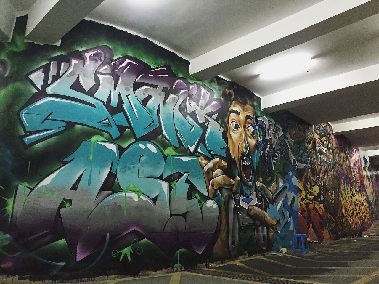 西安涂鸦ASTCREW Graffiti Studio 往期作品回顾