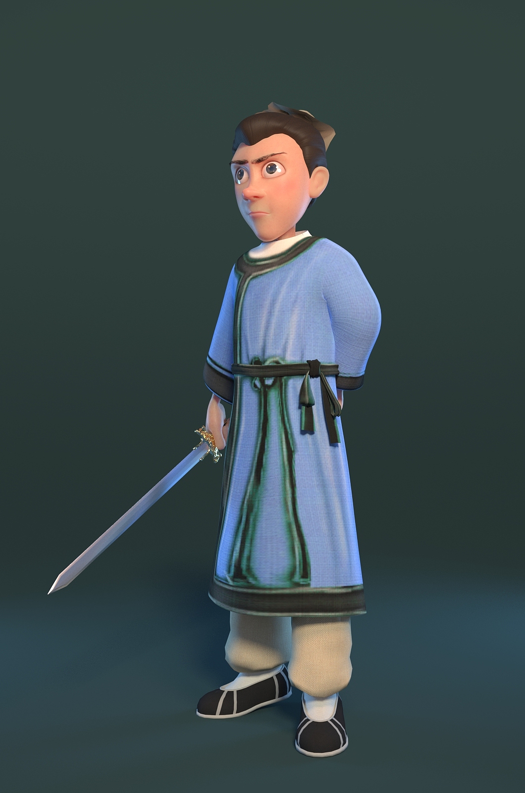 动画制作 卡通人物 卡通角色三维建模 maya 三维人物