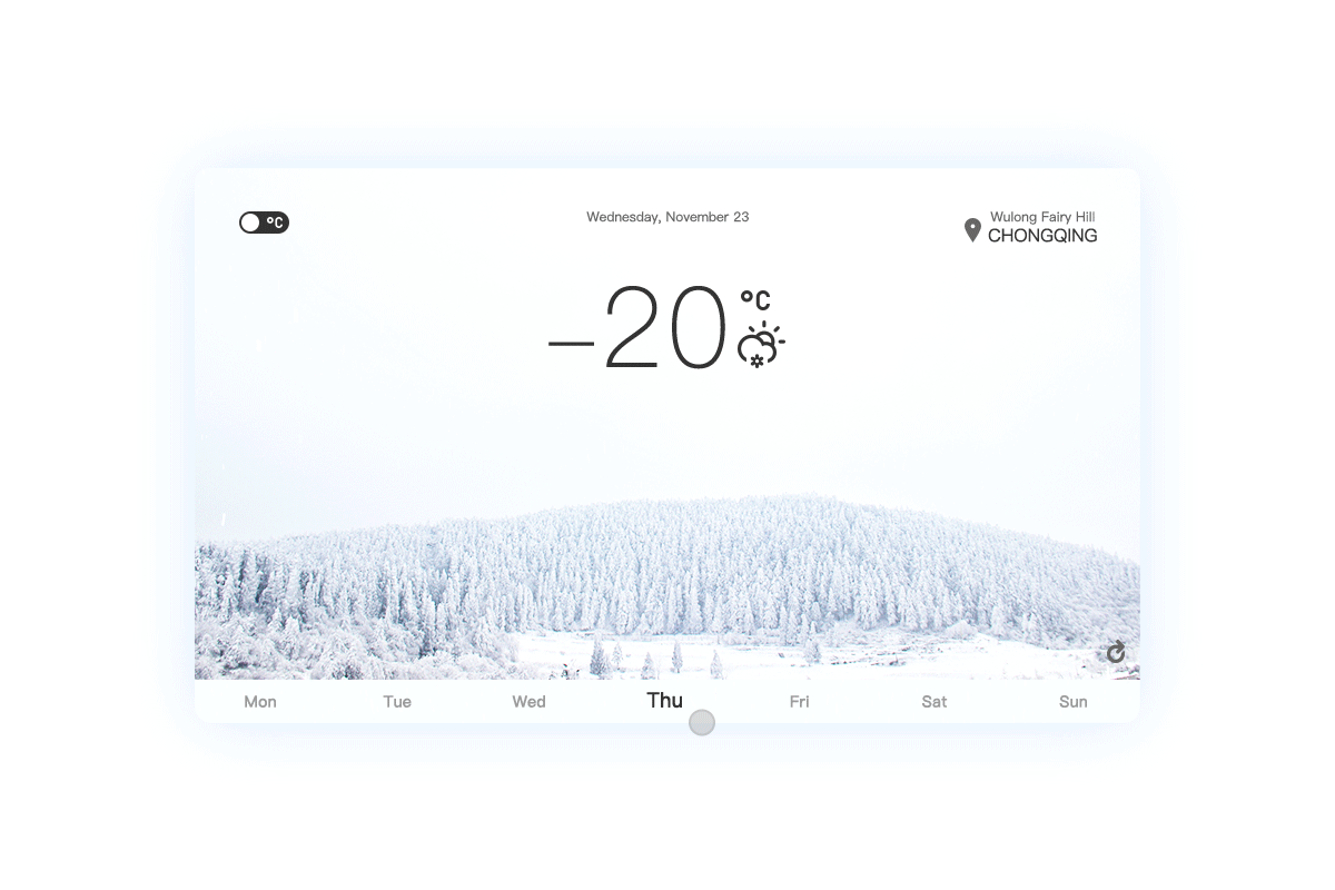 练习——天气界面（图ZNjQyODkwOTY=） - APP界面 - 站酷设计师镜头君原创素材 - 站酷ZCOOL