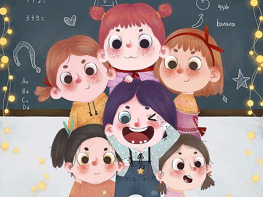 快乐的小朋友们
