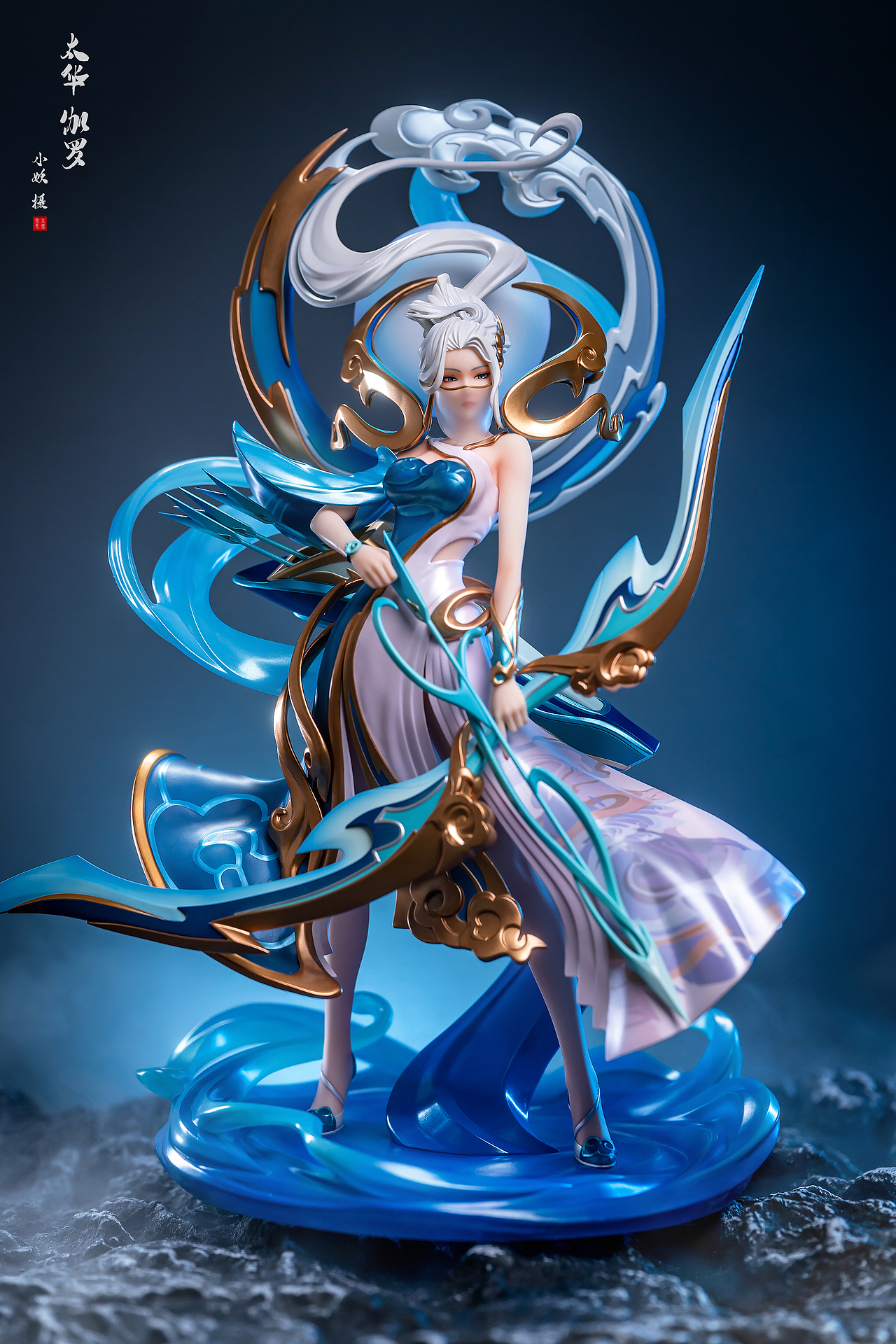 山河志·太华——伽罗手办摄影（图ZMjkyMzY2Nzg0） - 产品摄影 - 站酷设计师一个半原创素材 - 站酷ZCOOL