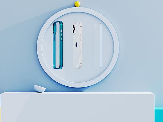 蘋果12pro keyshot 視頻制作節(jié)選。（個(gè)人主頁(yè)-ZNTA1MjA4NjQ=） - 生活用品 - 站酷設(shè)計(jì)師預(yù)備唐老板原創(chuàng)素材 - 站酷ZCOOL