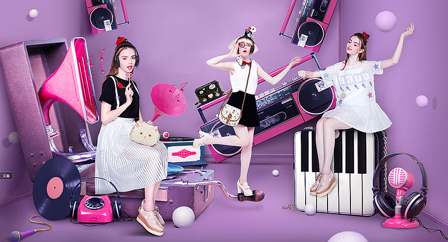 ARTMI无龄时尚（图ZMTAyMDY4MzY4） - 电商 - 站酷设计师黑火创道BF原创素材 - 站酷ZCOOL