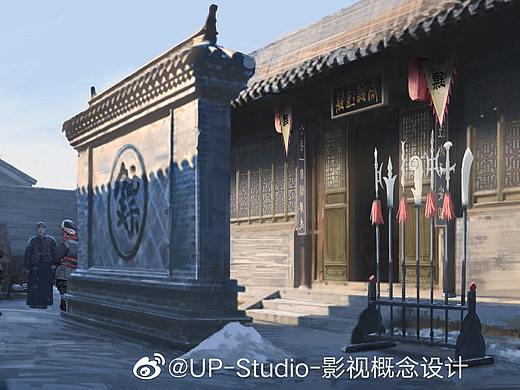 UP STUDIO古装戏—— 影视概念设计班学生气氛图作品