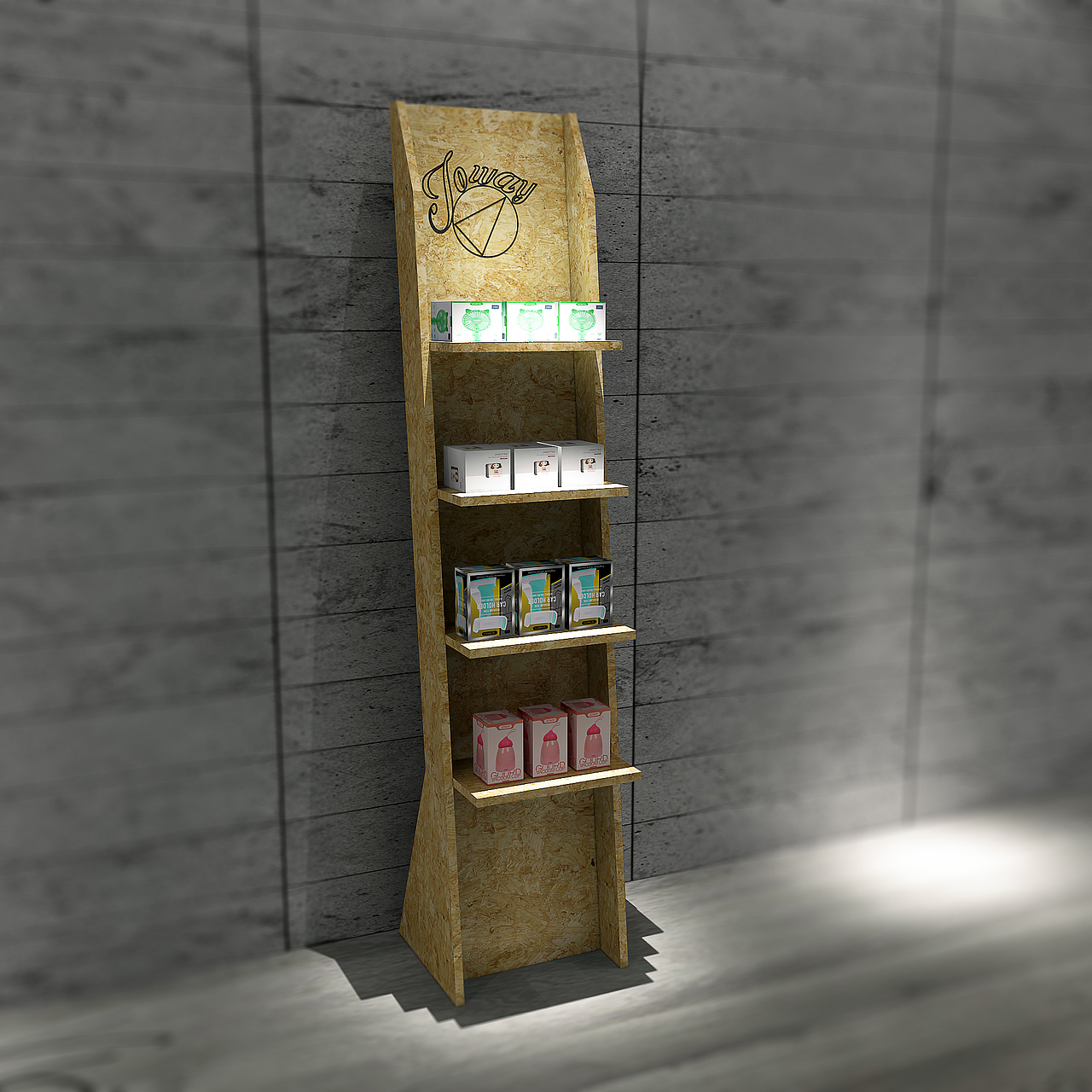 数码潮品展示柜