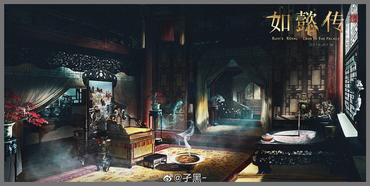 如懿传概念（图ZMTk0OTI1Nzg0） - 设定/分镜 - 站酷设计师孑黑原创素材 - 站酷ZCOOL