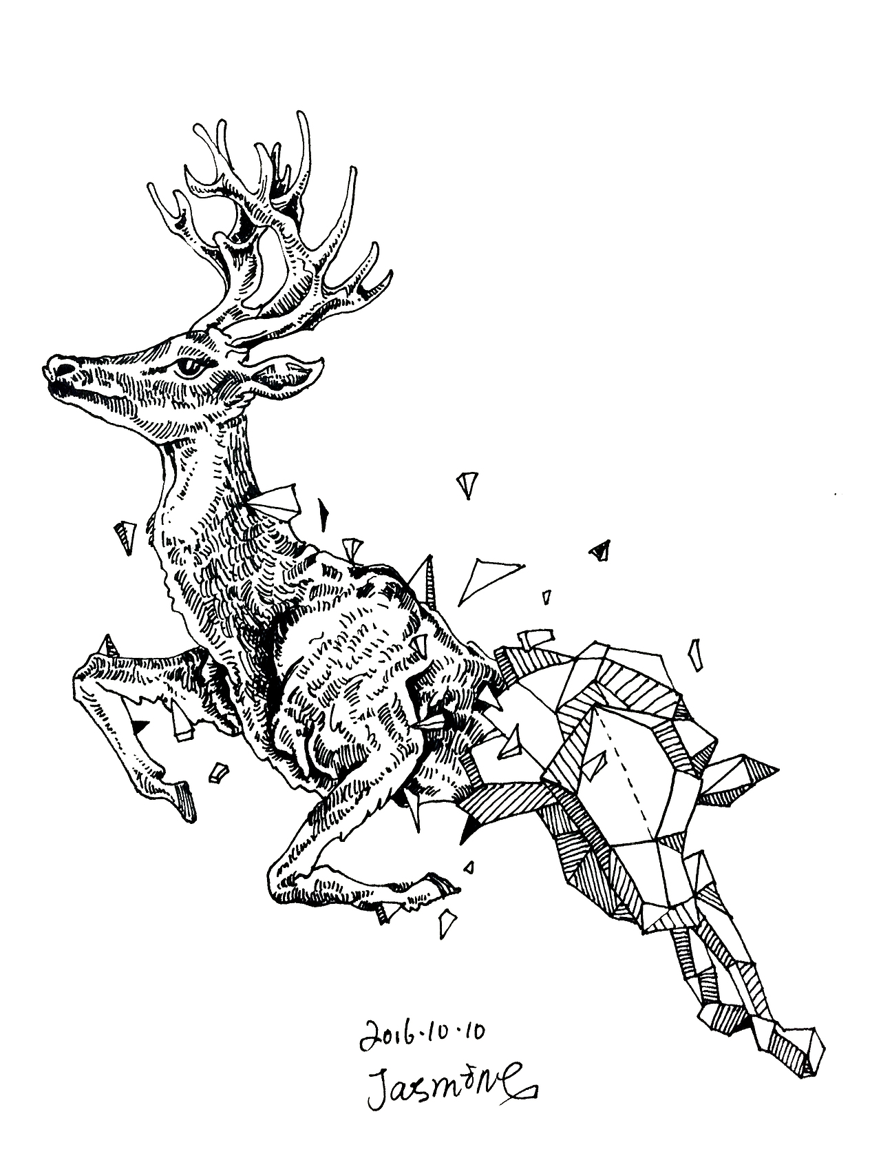 黑白插画|其他|文案/策划|品牌设计廖芬芬_原创作品-站酷zcool