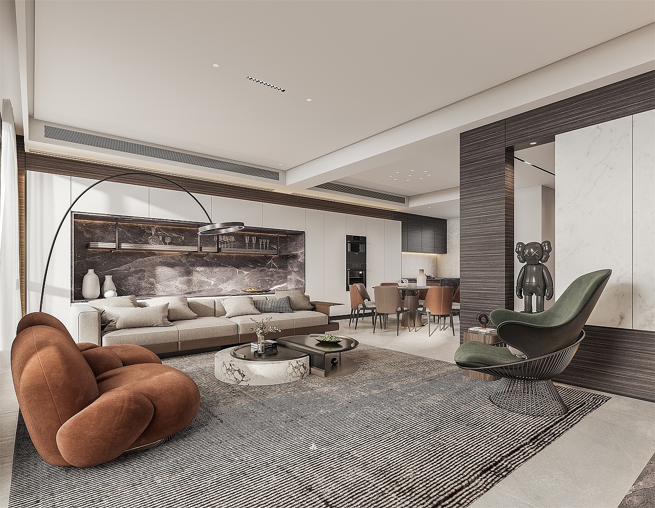 客餐厅效果图作品