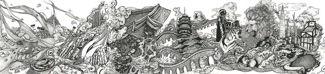 姑苏.#传统#（图ZMTM4Nzg2OTA4） - 商业插画 - 站酷设计师GJH__HA原创素材 - 站酷ZCOOL