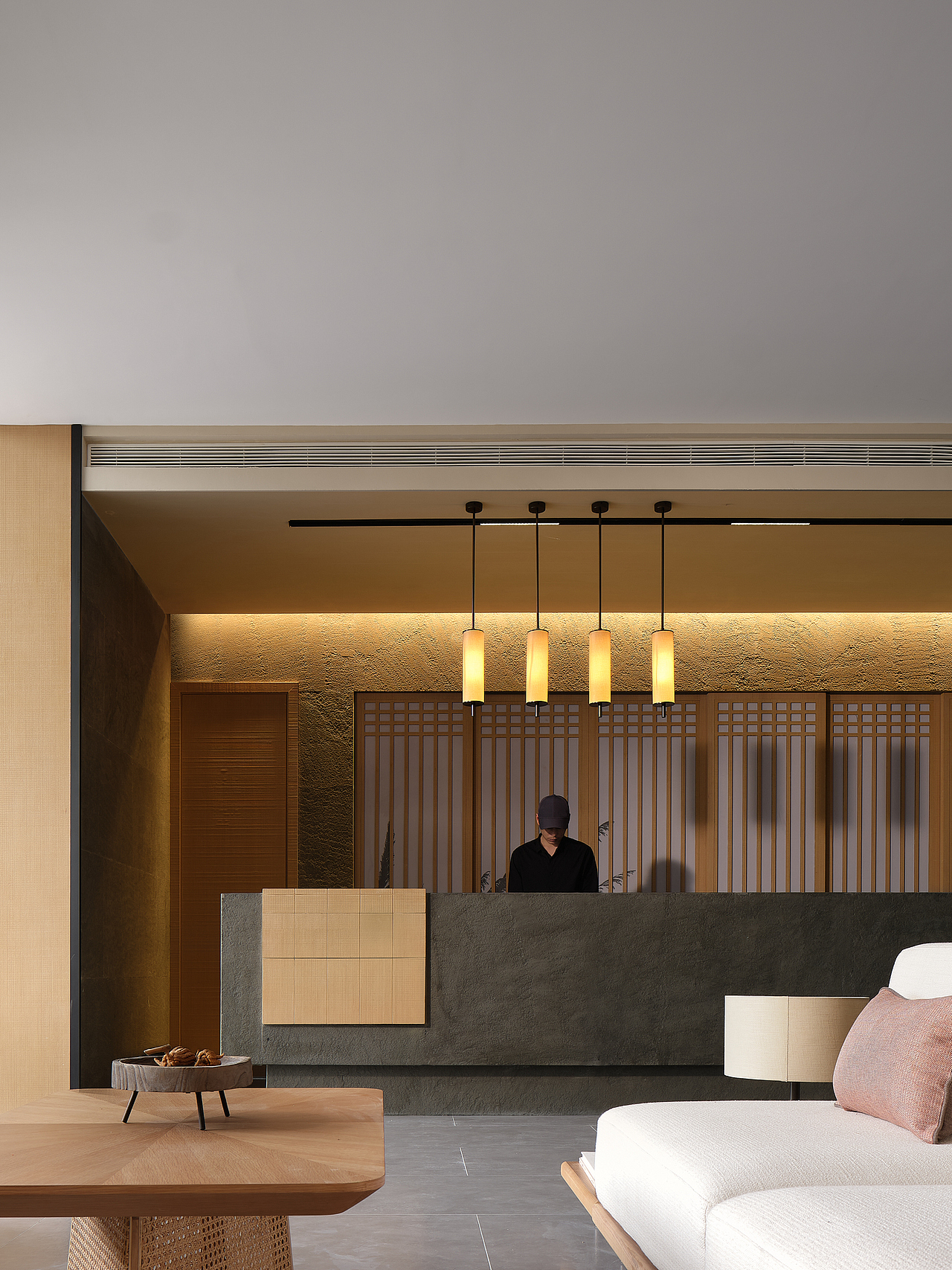 民宿接待大堂 / 广州大朴设计