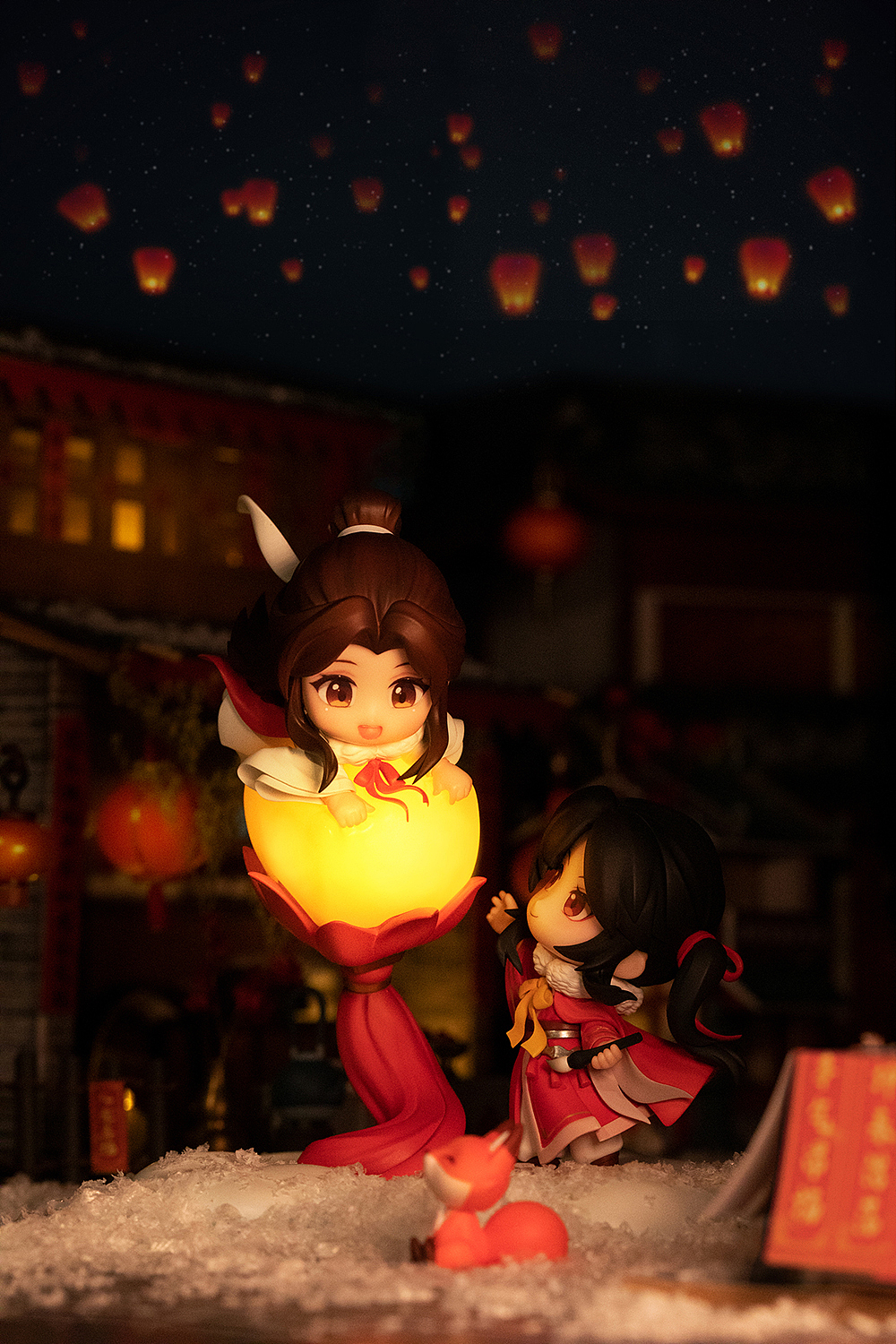 【天官赐福】千灯映阙 谢怜 花城 q版手办