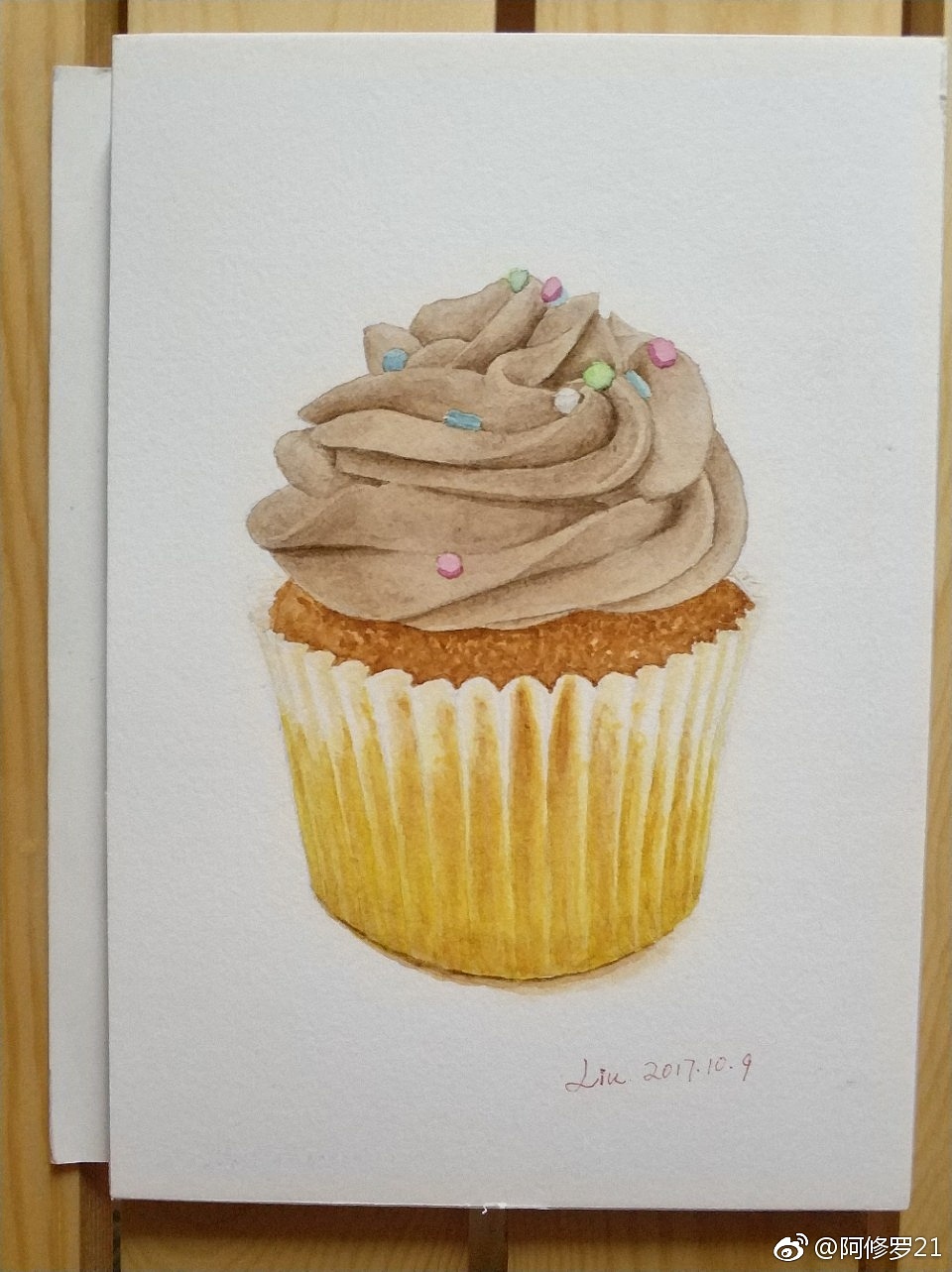 水彩甜品（图ZMTU1ODUyMjg0） - 绘画 - 站酷设计师阿修罗21原创素材 - 站酷ZCOOL