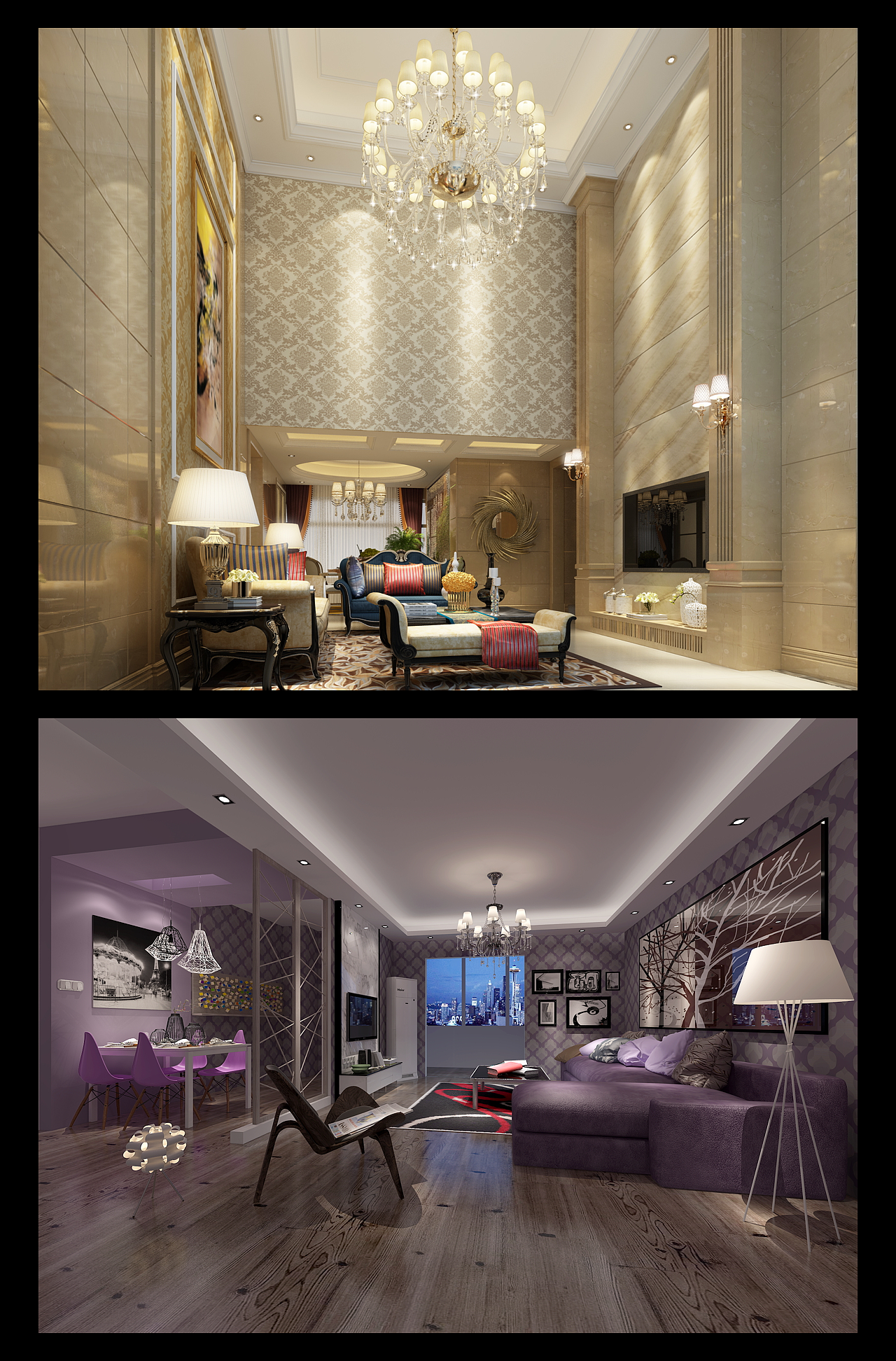 个人室内效果图合集