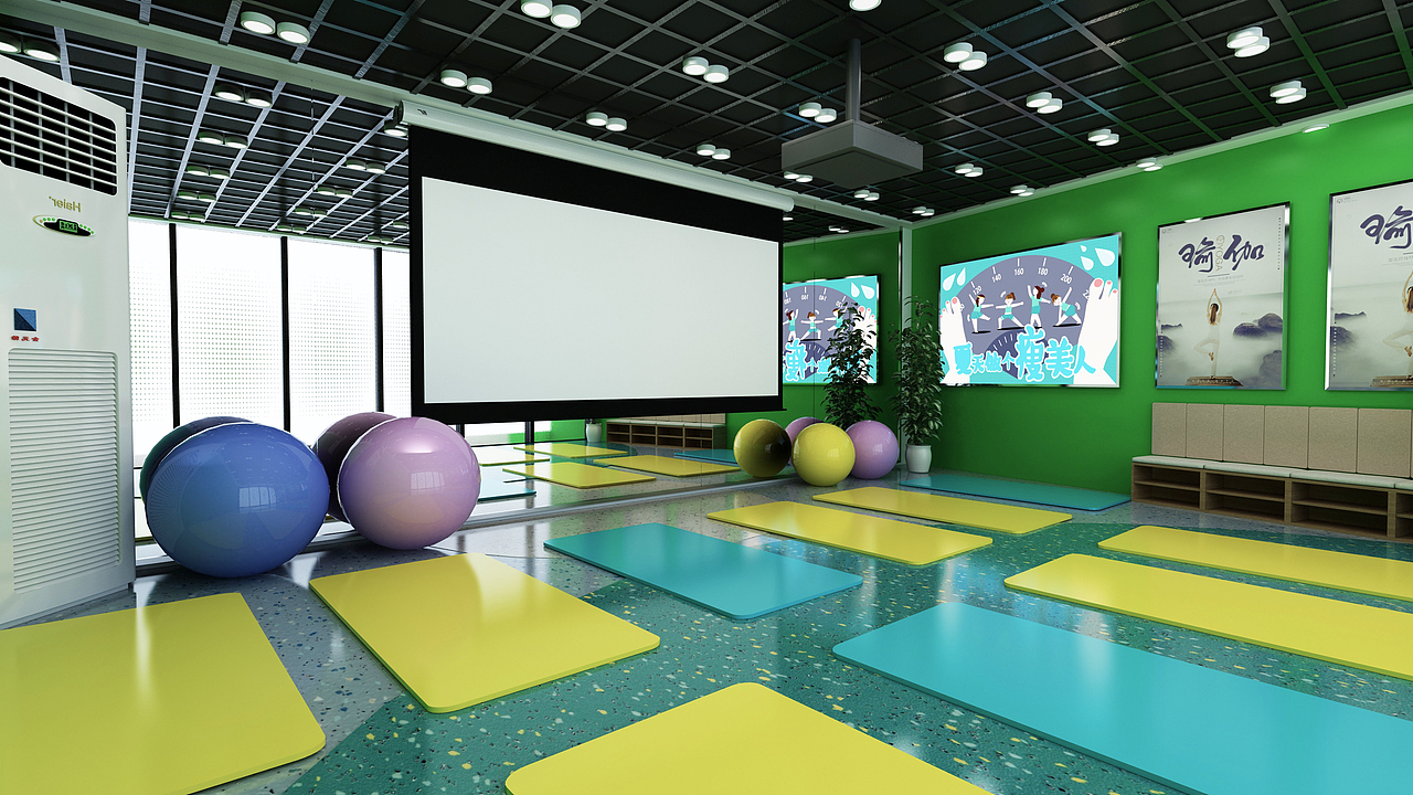 健康社区（图ZMTk1NDI5MjY4） - 展陈设计 - 站酷设计师躲雨的青蛙原创素材 - 站酷ZCOOL