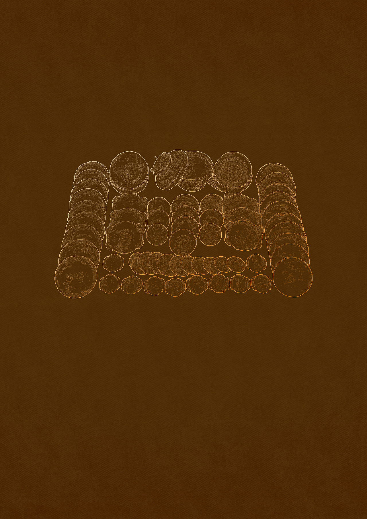 国家宝藏手绘文物整合