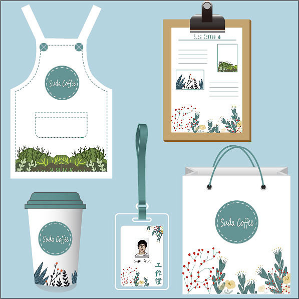 SUDA咖啡店VI设计