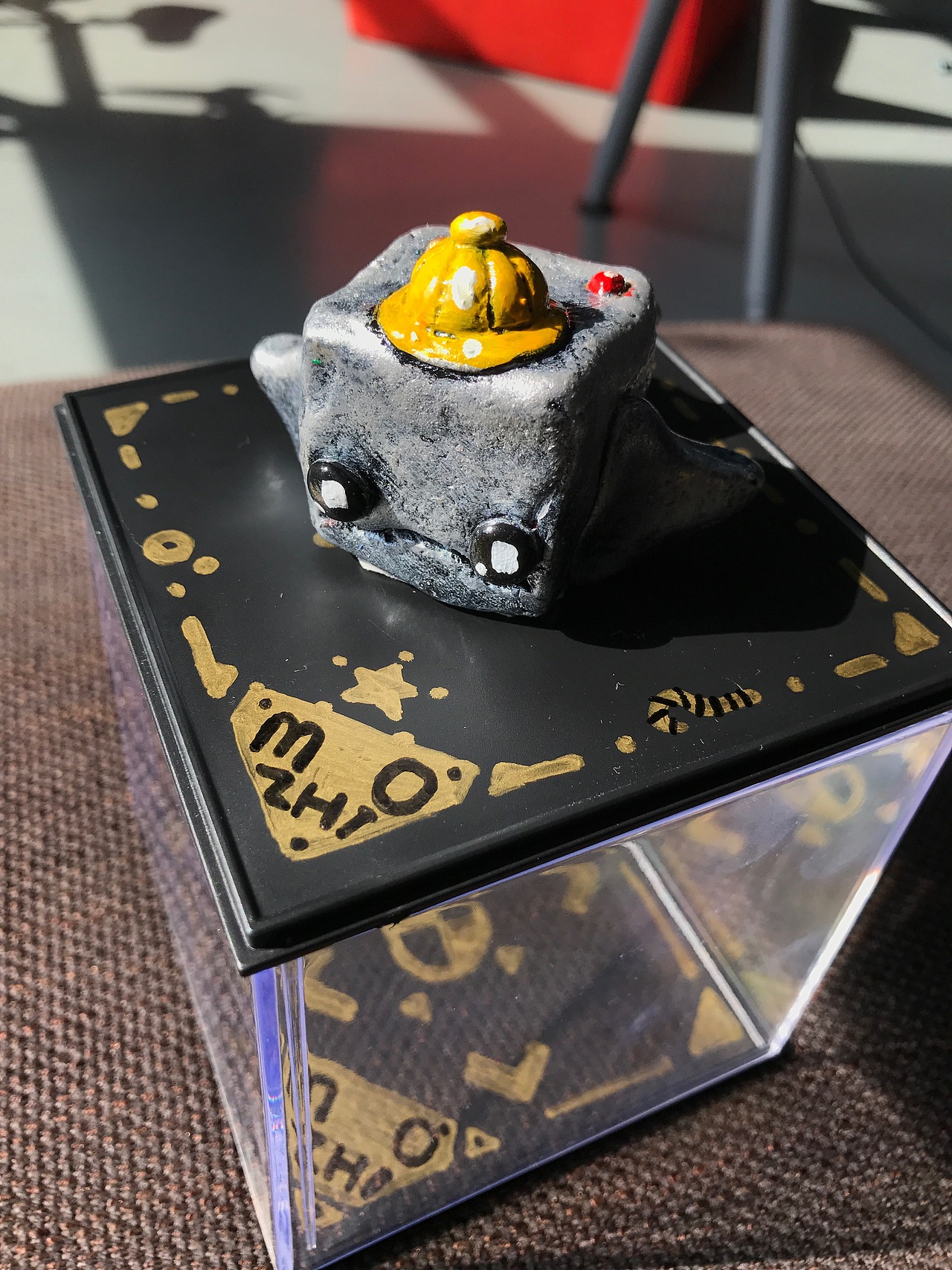 纯手工墨汁小鲸鱼