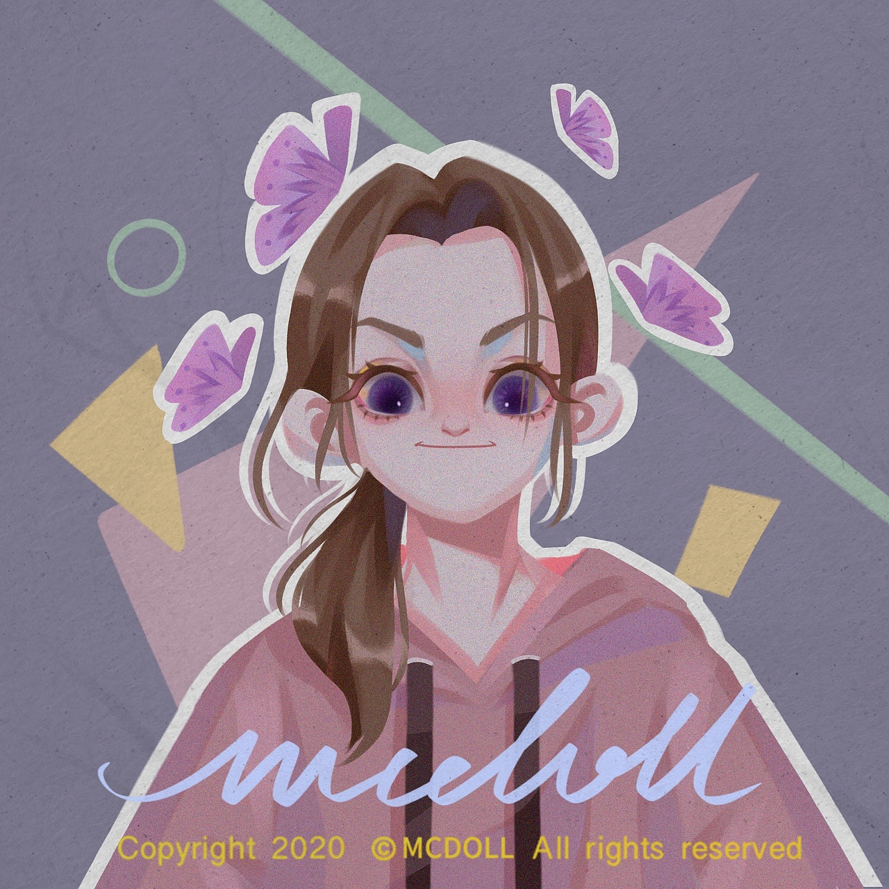 q版人设and插画头像（图ZMjAxNjE1ODA0） - 商业插画 - 站酷设计师mcdoll_麦兜原创素材 - 站酷ZCOOL