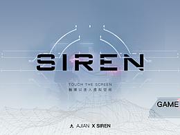 「塞壬SIREN」游戏UI设计