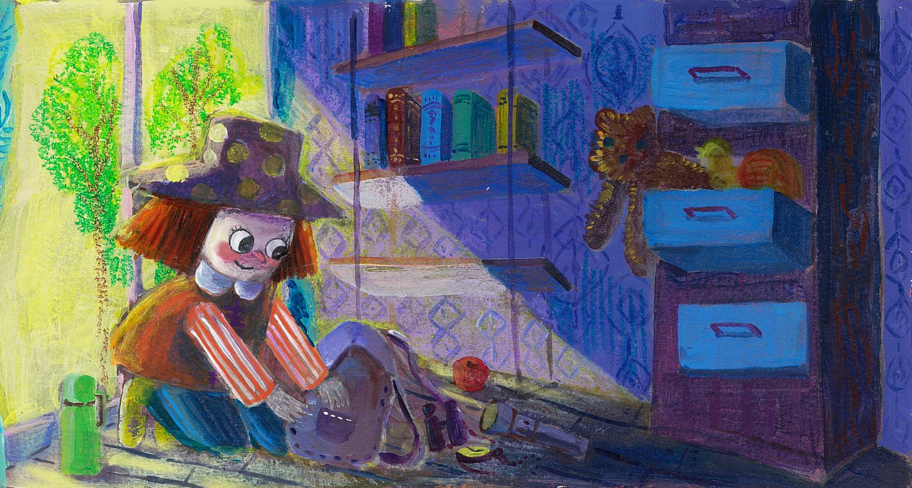 小小探险家|插画|儿童插画|dream插画师 - 原创作品 - 站酷 (zcool)