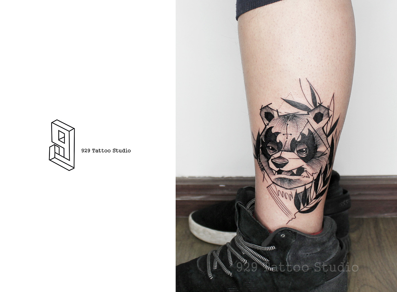 情侣黑灰 动物纹身（图ZMTA3NDU1Mjk2） - 其他手工艺 - 站酷设计师冷冻酱原创素材 - 站酷ZCOOL