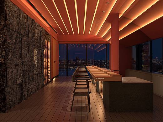 酒店餐厅效果图