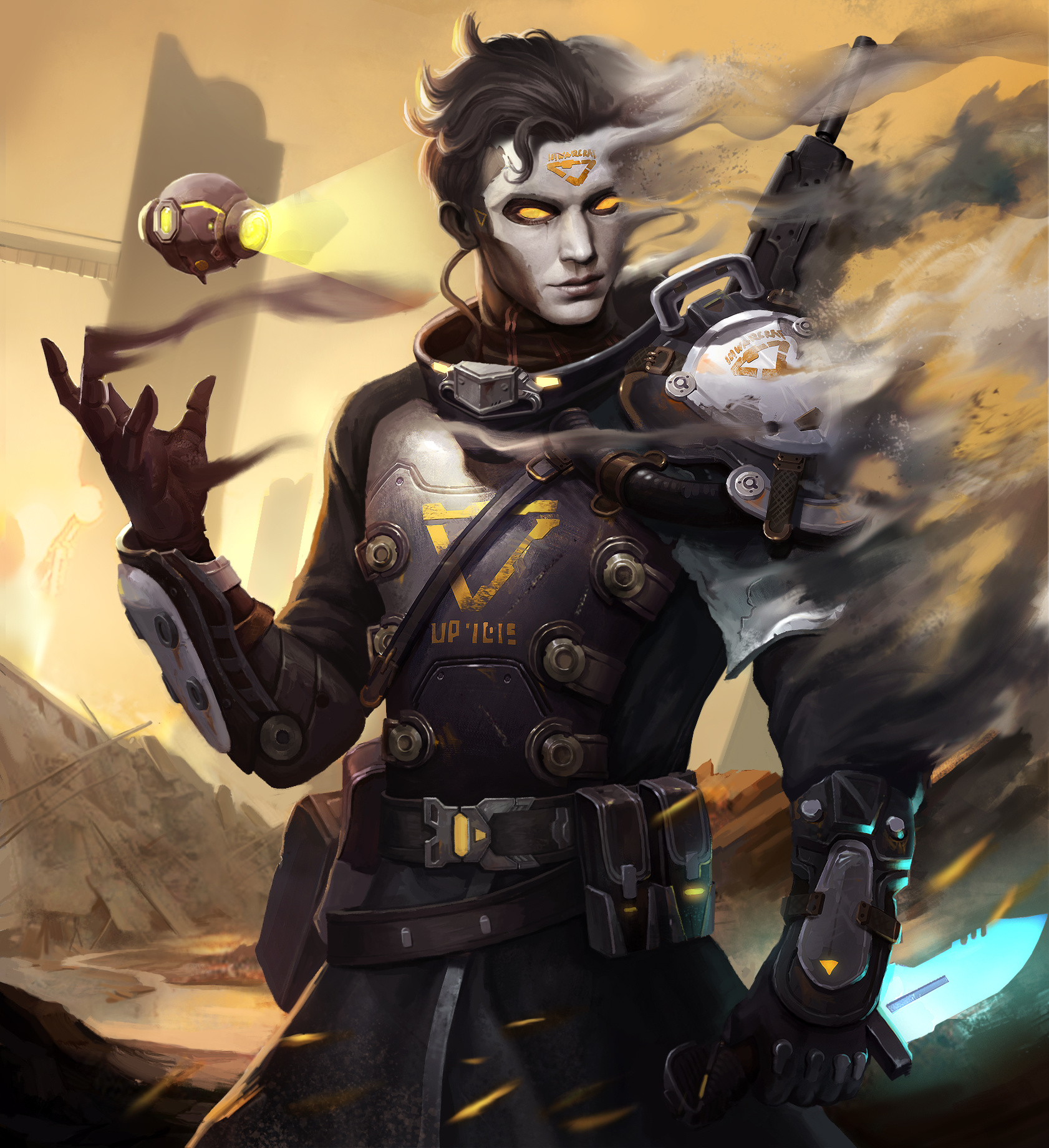 科幻男孩|插画|游戏原画|william01版 - 原创作品 - 站酷 (zcool)