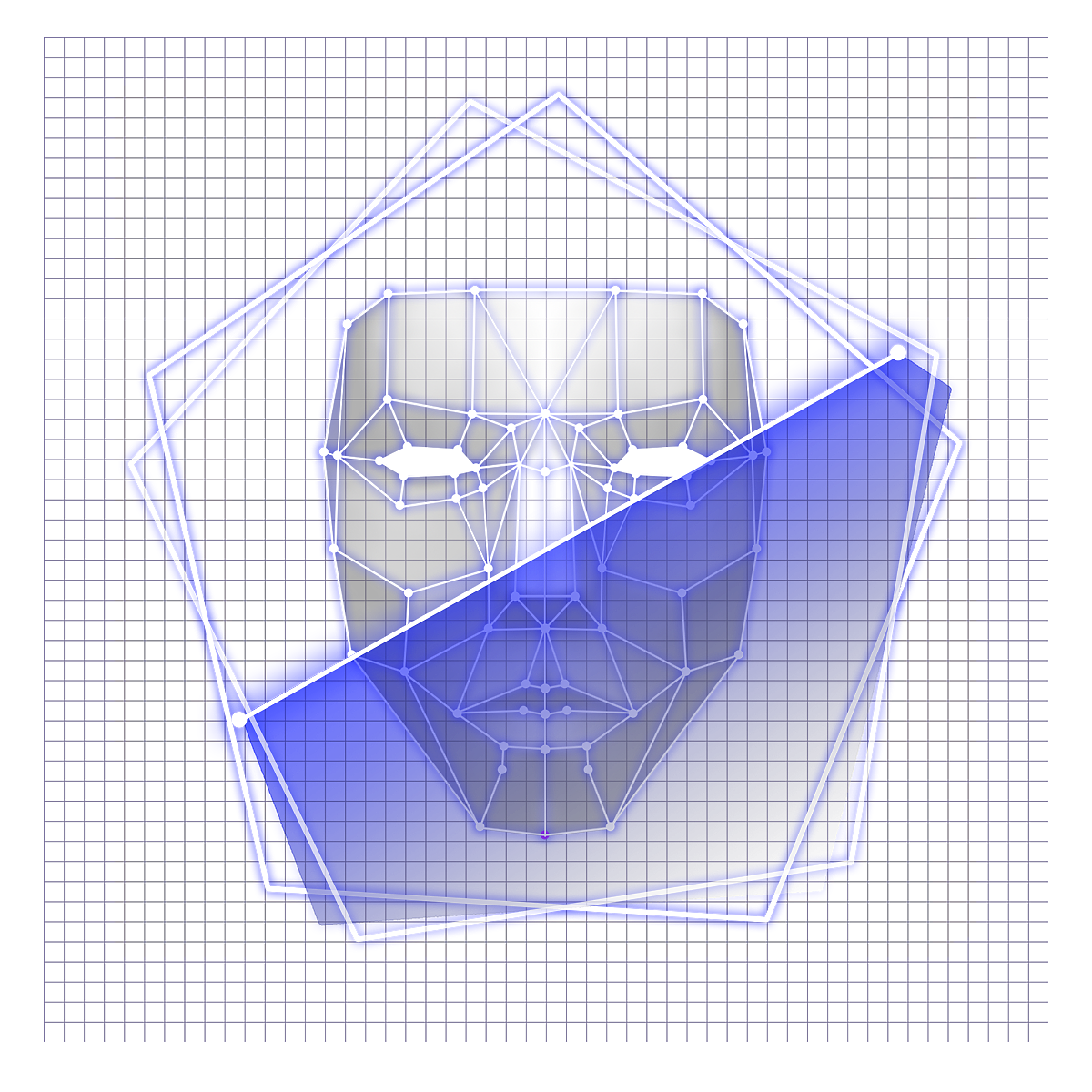 各种人脸扫描素材|平面|海报|渣圆_原创作品-站酷zcool