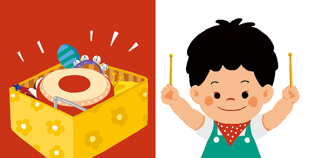 原创绘本-0-2岁《咚咚咚》