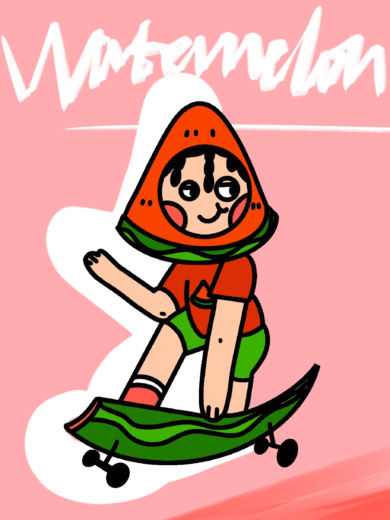 水果人吗|插画|创作习作|刘么换个地方生活 - 原创