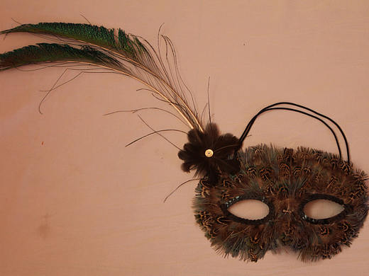 羽毛面具|羽毛工艺品|精美羽毛面具